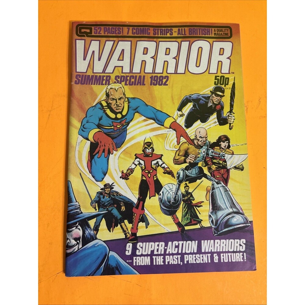 Warrior Summer Special Comic Originale USA 1982 V for Vendetta Marvelman Madman